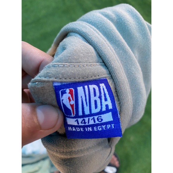 NBA Hoodie Pullover Youth Kids Gray National Basketball Association Sweatshirt - Picture 3 of 3